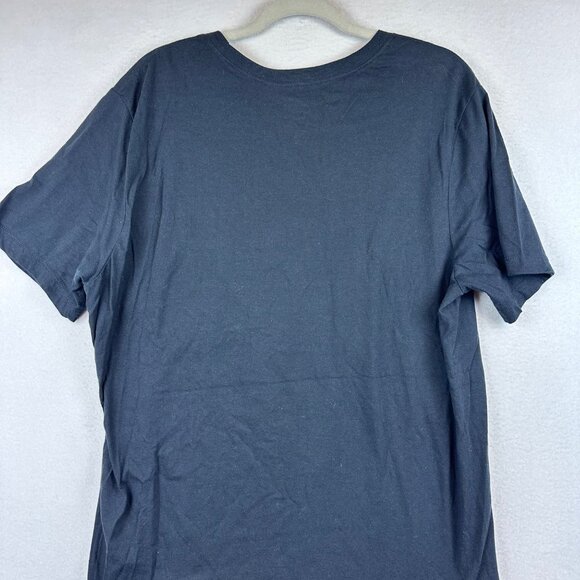 Nike Black Graphic Tee Mens L Skate Island Turtle Streetwear Faded Worn In - Picture 9 of 10